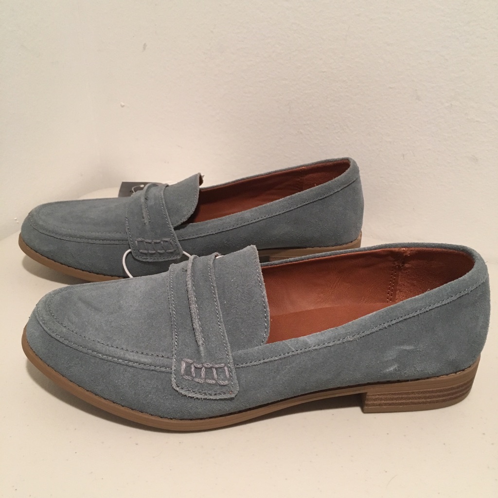 Suede Loafers